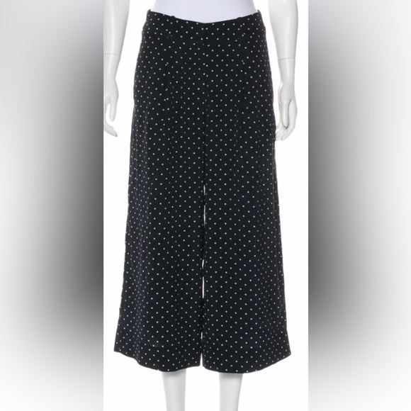 Zimmermann polka dot culottes wide leg capri pants